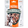 Boxby Calcium Duo Bones - Magas kálcium tartalmú csont alakú kutyasnack 140g