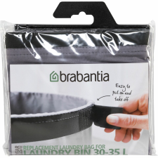 Brabantia 102325 Szennyeskosár zsák csere szennyes tartóhoz 30-35 L - szürke (102325) bútor