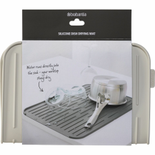 Brabantia 117466 szilikon edényszárító alátét - világosszürke (117466) konyhai eszköz