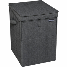 Brabantia 120442 összecsukható szennyeskosár 35 L - fekete (12 04 42) bútor