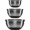 Brabantia 363900 Rozsdamentes Acél keverőtál készlet 1+1.6+3L - Inox