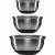 Brabantia 363900 Rozsdamentes Acél keverőtál készlet 1+1.6+3L - Inox