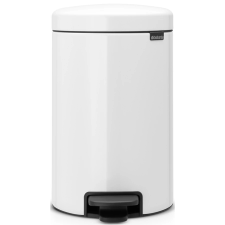 Brabantia NewIcon acél pedálos szemetes - fehér 12L szemetes