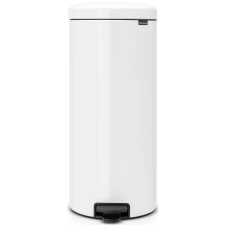 Brabantia NewIcon acél pedálos szemetes - fehér 30L szemetes