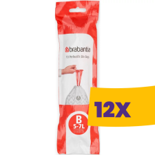 Brabantia PerfectFit szemeteszsák B méret - 5-7L, 10db/tek (Karton - 12 tekercs) tisztító- és takarítószer, higiénia