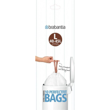 Brabantia PerfectFit szemeteszsák, L méret, 40-45L, 10 zsák/tekercs - 371547 (371547) tisztító- és takarítószer, higiénia