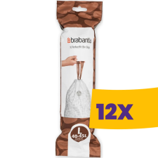 Brabantia PerfectFit szemeteszsák L méret - 40-45L, 10db/tek (Karton - 12 tekercs) tisztító- és takarítószer, higiénia