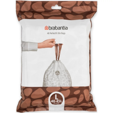 Brabantia PerfectFit szemeteszsák, L méret, 40-45L, visszazárható adagoló csomag, 40 db/csg tisztító- és takarítószer, higiénia