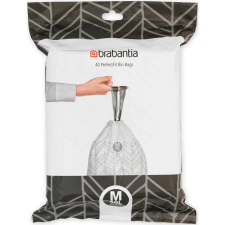 Brabantia PerfectFit szemeteszsák, M méret, 60L, visszazárható adagoló csomag, 40 db/csg tisztító- és takarítószer, higiénia