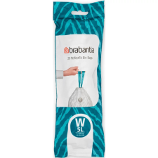 Brabantia PerfectFit szemeteszsák, W méret, 5L, 20 db/tek tisztító- és takarítószer, higiénia