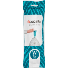 Brabantia PerfectFit szemeteszsák W méret 5L 20 zsák/tekercs - 116681 tisztító- és takarítószer, higiénia