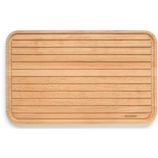 Brabantia Profile Slice & Dice bükkfa vágódeszka kenyér szeleteléshez. bemélyedésekkel. védő olajbevonattal. 400x250mm - 260728 konyhai eszköz