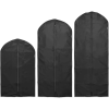 Brabantia Protective Clothes Cover 3db-os ruhavédő huzat szett. 3 különböző méret (M. L. XL). fekete - 149580