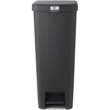 Brabantia StepUp műanyag pedálos szemetes - sötét szürke 40L szemetes
