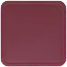 Brabantia Tasty+ Slice & Dice közepes méretű vágódeszka. műanyag. padlizsánpiros. 250x250mm - 123122 konyhai eszköz