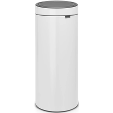 Brabantia Touch Bin New acél nyomófedeles szemetes - fehér 30L szemetes