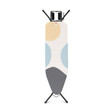 Brabantia vasalódeszka B 1003338, 124x38 cm, 7 állítható pozíció, vasalóállvány, fehér/szürke vasalódeszka