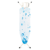 Brabantia vasalódeszka B 90300132, 124x38 cm, 7 állítható pozíció, vasalóállvány, fehér/kék