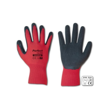 Bradas latex 8 FLASH GRIP piros védőkesztyű (RWFGRD8) védőkesztyű