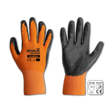 Bradas nitrox orange kesztyű 8-as (RWNO8) védőkesztyű