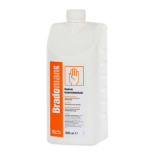 Bradoman Soft higiénés kézfertőtlenítő szer 1 liter tisztító- és takarítószer, higiénia