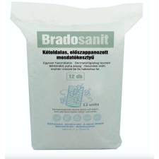 Bradosanit Kétoldalas, előszappanozott mosdatókesztyű 12db babaápolási kellék