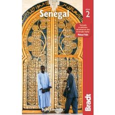 Bradt Travel Guides Senegal útikönyv Bradt 2019, Szenegál útikönyv angol térkép