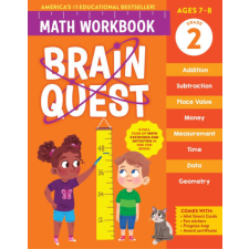  BRAIN QUEST MATH WORKBK 2ND GRADE – WORKMAN idegen nyelvű könyv