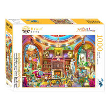 Brain Tree otthoni könyvtár 1000 darabos puzzle puzzle, kirakós