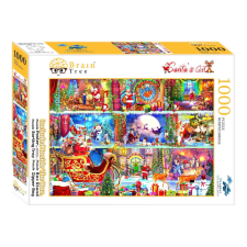 Brain Tree Puzzle Mikulás ajándékai 1000 db puzzle, kirakós