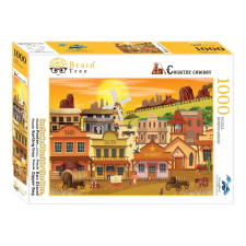 Brain Tree Puzzle Western város 1000 db puzzle, kirakós