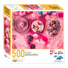 Brain Tree rózsaszín puzzle 500 darabos készlet puzzle, kirakós