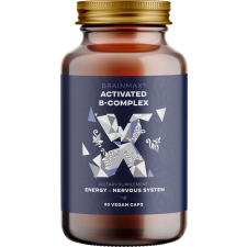 BrainMax Activated B-Complex, 90 db gyógynövényes kapszula vitamin és táplálékkiegészítő