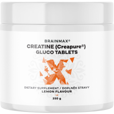 BrainMax Creapure® Gluco tabletta, citrom, 350 g vitamin és táplálékkiegészítő