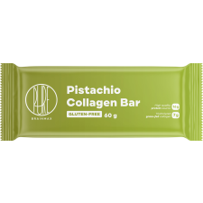 BrainMax Pure Collagen Bar, Pistachio, kollagénszelet, pisztácia, 60 g reform élelmiszer