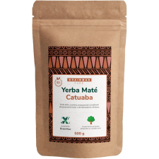 BrainMax Pure Organic Yerba Maté - Catuaba, 500 g reform élelmiszer