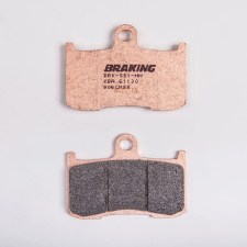 Braking 906CM55 első fékbetét, szinterezett Braking Futómű és fék alkatrészek Fékbetétek (tárcsafék) egyéb motorkerékpár alkatrész