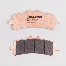 Braking 930CM55 szinterezett első fékbetét Braking Futómű és fék alkatrész Fékbetét (tárcsafék) egyéb motorkerékpár alkatrész