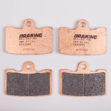 Braking 939CM55 első fékbetét szinterezett Braking  Futómű és fék alkatrészek Fékbetétek (tárcsafék) egyéb motorkerékpár alkatrész