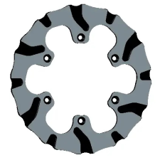 Braking BATFLY BY4509 rögzített féktárcsa Braking Futómű és fék alkatrészek Féktárcsák egyéb motorkerékpár alkatrész