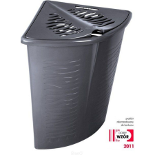 BranQ Sarok Szennyeskosár Zebra 45L BranQ Szürke (BRA000065) bútor