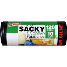 BRATEK ellenálló szemetes zsák 120 l, 10 db tisztító- és takarítószer, higiénia