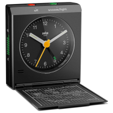 Braun BC 05 B Quarz Ébresztőóra - Fekete ébresztőóra