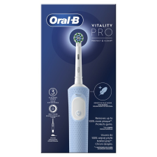 Braun Oral-B D103 Vitality Pro felnőtt elektromos fogkefe, kék elektromos fogkefe