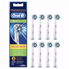 Braun Oral-B EB50-8 Cross Action fehér fogkefefej (8 db) pótfej, penge
