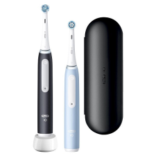Braun Oral-B iO3 DUO elektromos fogkefe, fekete + kék elektromos fogkefe