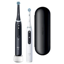 Braun Oral-B iO5 Duo elektromos fogkefe, fekete és fehér markolattal elektromos fogkefe
