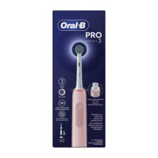 Braun Oral-B Pro 3 3000 Cross Action Elektromos fogkefe - Rózsaszín (802083) elektromos fogkefe