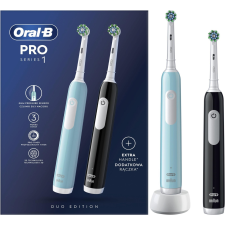 Braun Oral-B PRO Series 1 Duo Edition elektromos fogkefe kék/fekete (8006540789193) (8006540789193) elektromos fogkefe
