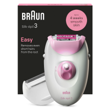 Braun Silk-épil 3 3-031 20 csipeszek Rózsaszín, Fehér (224963) epilátor